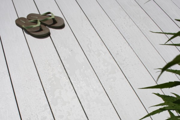 Террасная доска из ДПК Terrapol Практик моноколор Жемчуг (под заказ) купить в Адлере