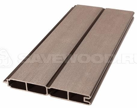 Заборный профиль из ДПК Savewood SW Agger матовый терракот купить в Адлере