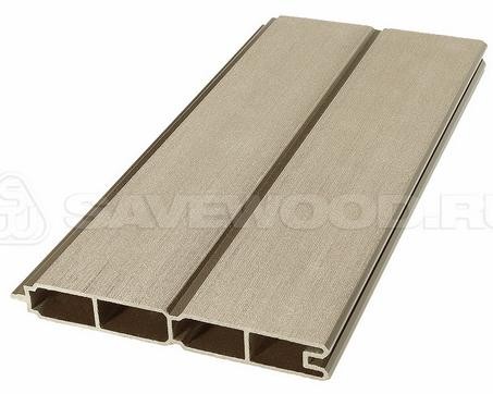 Заборный профиль из ДПК Savewood SW Agger матовый тик купить в Адлере