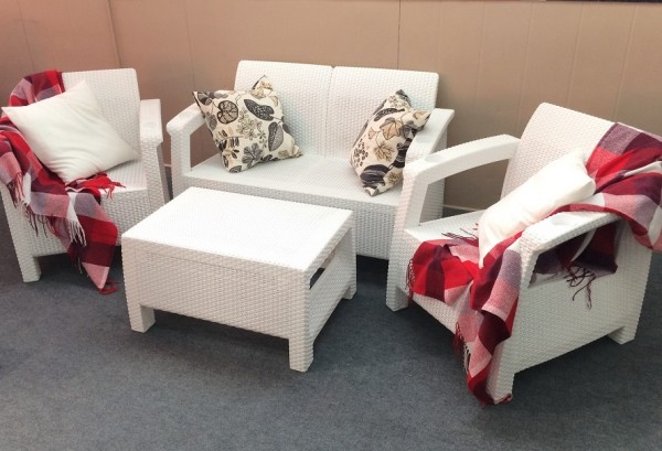 Комплект Yalta Terrace Set белый купить в Адлере