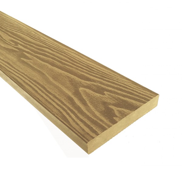 Террасная доска из ДПК Terrapol Смарт 3D Полнотелая без паза Дуб Севилья купить в Адлере