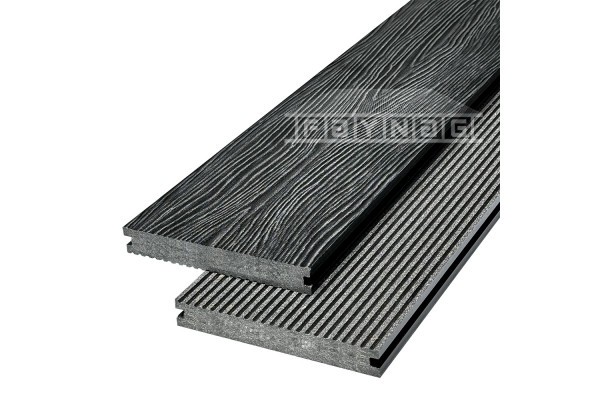 Террасная доска из ДПК Faynag Premium Massive 3D — Кварц купить в Адлере