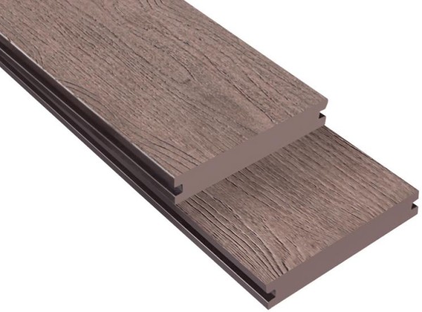 Террасная доска ДПК Outdoor 3D полнотелая NEVADA/CALIFORNIA BROWN коричневая микс купить в Адлере
