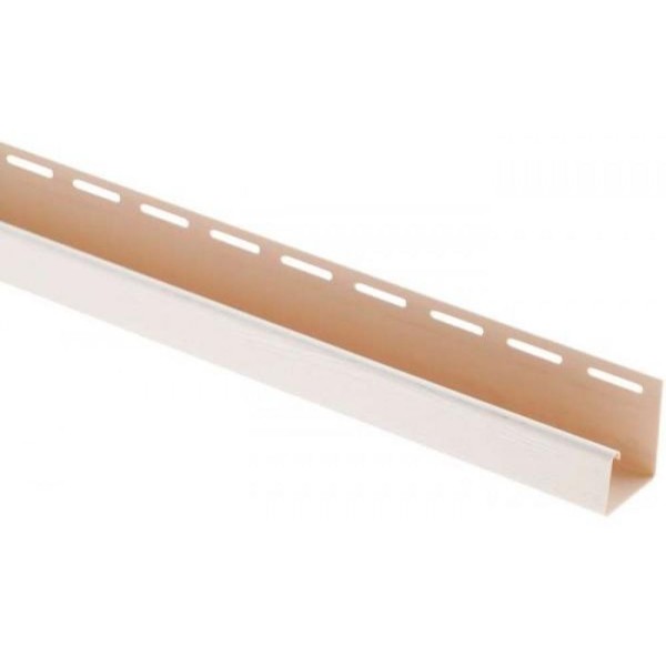 J-профиль Люкс Крашенный, T-15, ВН, Белый купить в Адлере