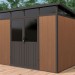 Сарай Defender из ДПК 9х7 (5.95 кв.м) купить в Адлере