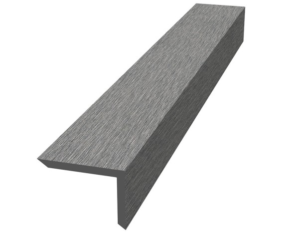 Уголок ДПК для террасной доски NauticPrime, 60x40x2900мм Тёмно-серый купить в Адлере