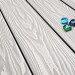 Террасная доска из ДПК Terrapol Смарт 3D Пустотелая с пазом Дуб беленый купить в Адлере
