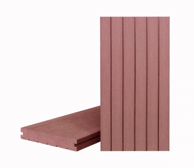 Террасная доска Классик Абрикос (полнотелая с пазом)