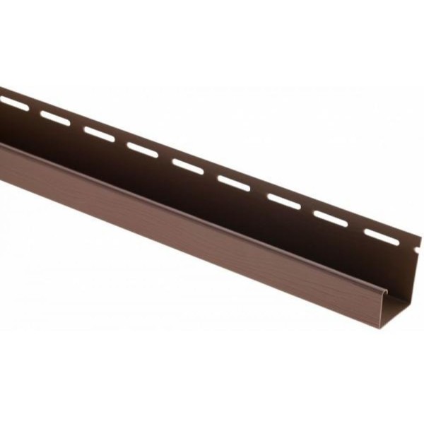 J-профиль Люкс Крашенный, T-15, ВН, Тёмный Орех купить в Адлере