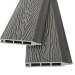 Заборная панель шип-паз EasyDecking Wood-Х 146х20 Серый купить в Адлере