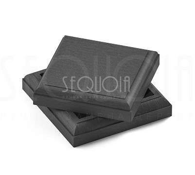 Комплект крышка/юбка для столба SEQUOIA GRAY купить в Адлере