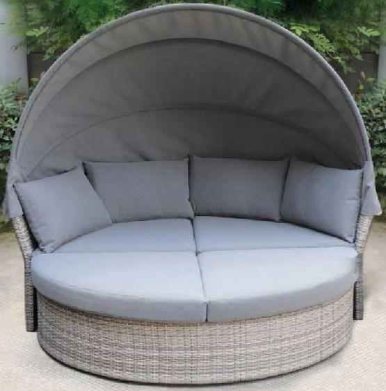 Диван-Трансформер AFINA плетеный из иск. ротанга AFM-325G Grey купить в Адлере