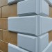 Угол Наружный к Фасадным Термопанелям Доломит Дагестанский Камень 400 мм Белый купить в Адлере