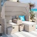 Комплект мебели AFINA плетеной из иск. ротанга AFM-330 Beige купить в Адлере