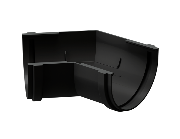 Угол желоба универсал 135˚ Docke Premium ПВХ - Карбон купить в Адлере