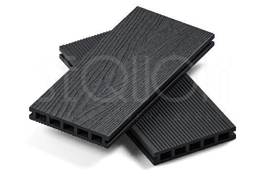 Доска террасная ДПК 3D SEQUOIA Evolution WOOD BLACK купить в Адлере