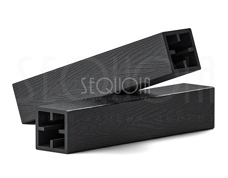 Столб SEQUOIA Evolution 3D WOOD BLACK купить в Адлере