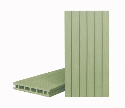 Террасная доска Классик Олива (пустотелая с пазом)
