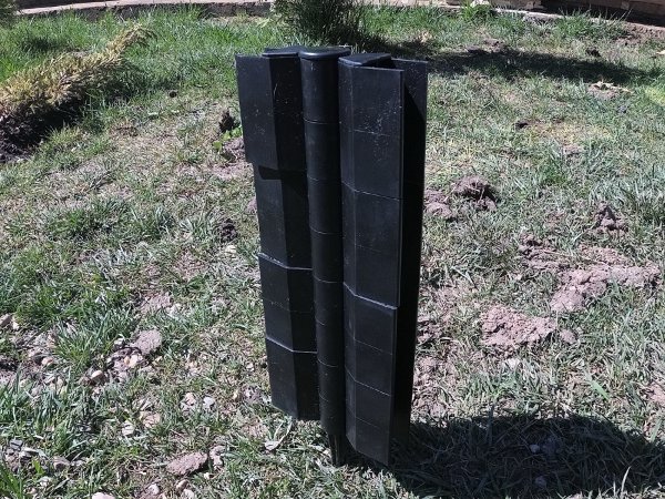 Угловой элемент поворотный, пластиковый от 60° до 300° для доски 300х30 мм из ДПК чёрный Holzhof купить в Адлере