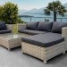 Комплект мебели AFINA плетеной из иск. ротанга YR821G Grey/Grey купить в Адлере