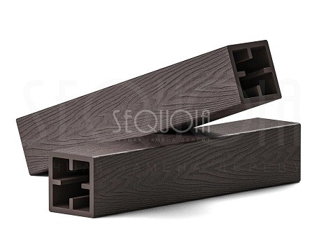 Столб SEQUOIA Evolution 3D WOOD BROWN купить в Адлере
