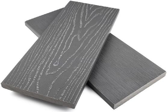 Заборная доска ДПК полнотелая NanoWood Серый купить в Адлере