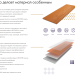 Фибросайдинг DECOVER 3600 x 190 x 8 мм Snow купить в Адлере