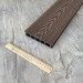 Террасная доска из ДПК  Latitudo Euro 3D 139х27 Шоколад купить в Адлере
