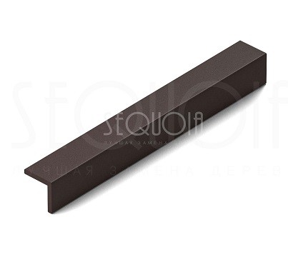 Уголок завершающий террасный SEQUOIA BLACK купить в Адлере