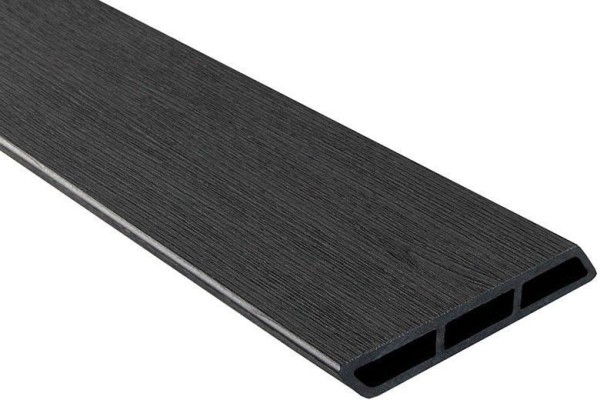 Доска Ромбус 3D ДПК Outdoor STORM BLACK черная купить в Адлере