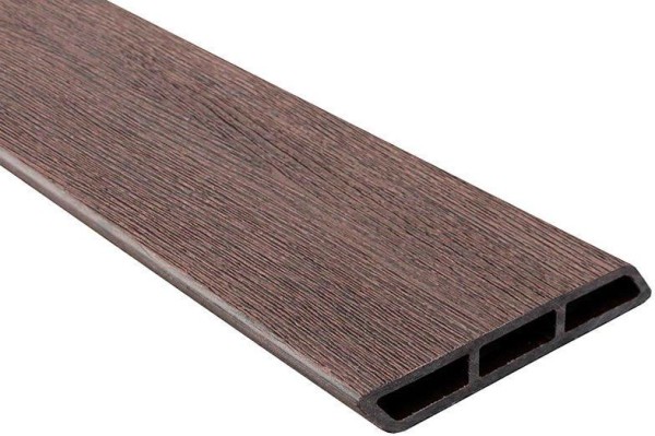 Доска Ромбус 3D ДПК Outdoor STORM BROWN коричневая микс купить в Адлере
