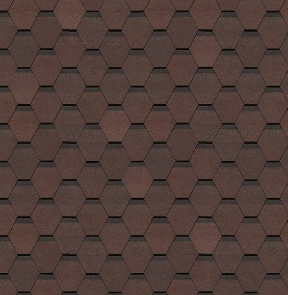 Гибкая черепица Docke, коллекция Шеффилд – Зрелый каштан купить в Адлере