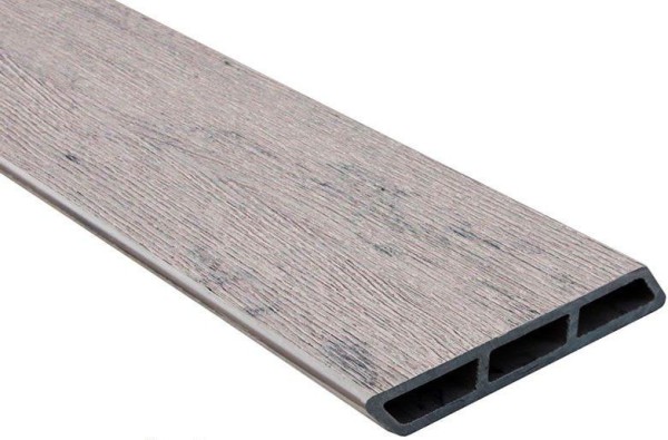 Доска Ромбус 3D ДПК Outdoor STORM GREY серая микс купить в Адлере