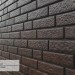 Фасадная панель Ю-Пласт Стоун Хаус Кирпич Коричневый купить в Адлере