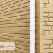 Фасадная панель Ю-Пласт Стоун Хаус Кирпич Песочный купить в Адлере