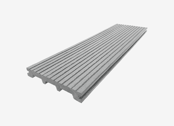 Террасная доска из ДПК RusDecking Unodeck Titanio - Серый купить в Адлере