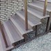 Ступень ДПК Outdoor Havana/Вельвет полнотелая серая  микс купить в Адлере