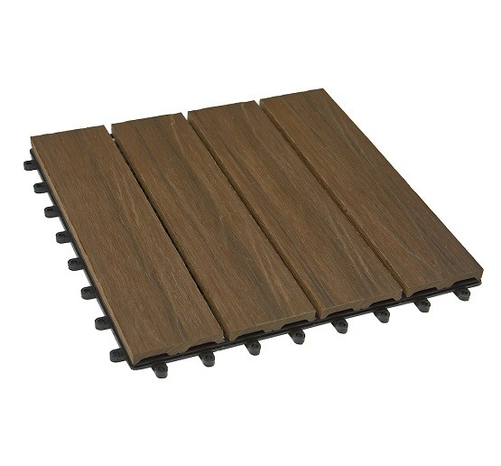 Садовый паркет дпк CM Garden Modern, 300х300 мм, PATINA BROWN (Патина коричневый) купить в Адлере