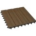 Садовый паркет дпк CM Garden Modern, 300х300 мм, PATINA BROWN (Патина коричневый) купить в Адлере