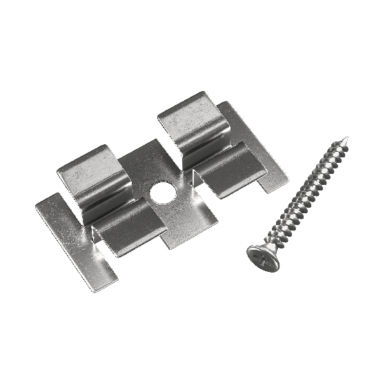 Клипса с саморезом, Grinder шовный монтаж 5 mm купить в Адлере