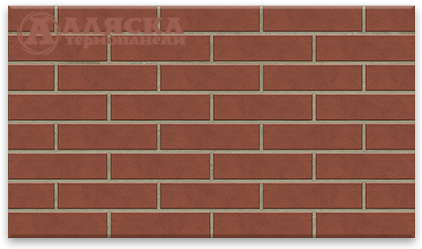 Фасадная Термопанели Аляска Amsterdam red купить в Адлере