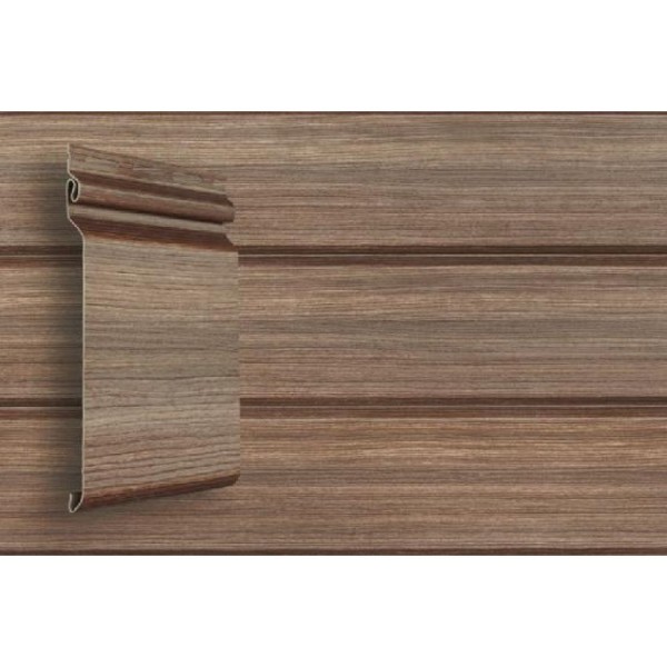 Виниловый сайдинг Grand Line Natural-Брус Tundra - Кедр купить в Адлере