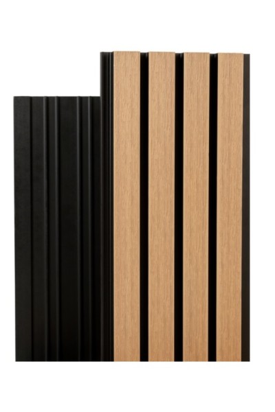Фасадная реечная панель Ecodecking Скай коэкструзия 200х20х3000 Бук купить в Адлере