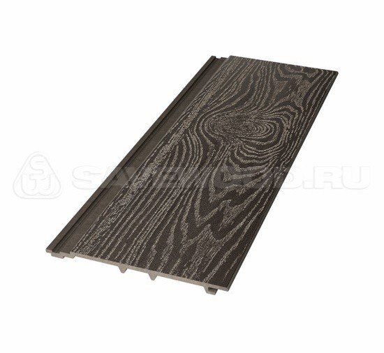 Сайдинг из дпк savewood sw-cedrus тангенциальный распил темно-коричневый купить в Адлере