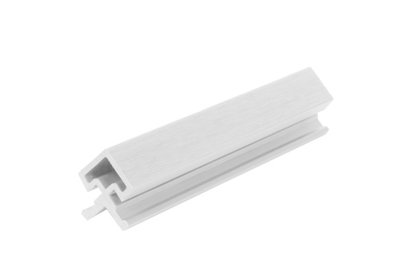 Угол внешний для фасадной панели co-extrusion, white купить в Адлере