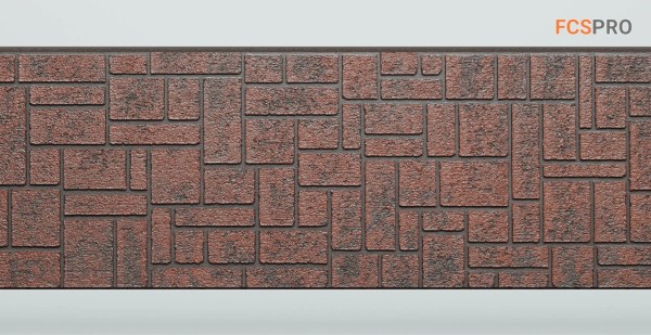 Фиброцементные панели FCS Simple АА5 (под камень) купить в Адлере