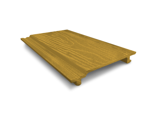 Фасадная панель  из ДПК ECODECKING Желтый купить в Адлере