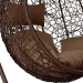 Кресло Подвесное из искусственного ротанга AFM-168A-L Brown купить в Адлере