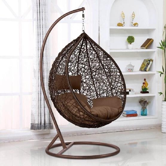 Кресло Подвесное из искусственного ротанга AFM-168A-XL Brown купить в Адлере