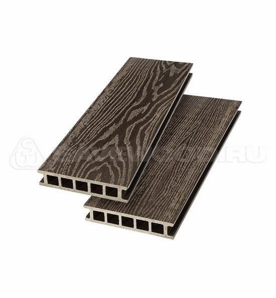 Террасная доска из ДПК SW-Fagus «SaveWood» темно-коричневый купить в Адлере